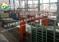 Heat Insulation Function Mineral Wool Ceiling Board Making Machine Custom Color