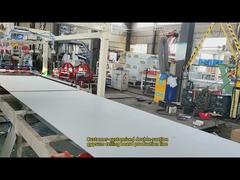 Doppelseitige Gipskartonplatten-Kaschiermaschine