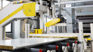 Maschine zur Herstellung von Sandwich-Panels aus Eps-Felsenwolle