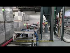 Vollautomatische Produktionslinie für die Beschichtung von Gipskartonplatten