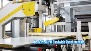 Produktionslinie für Steinwolle-PU-Sandwichplatten