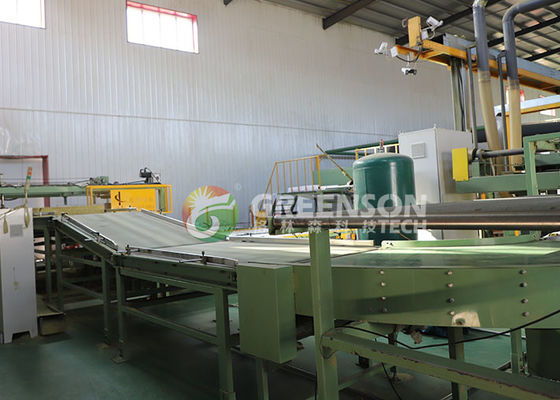 Ein guter Preis. Automatische Verpackungsmaschine Mineralwollplatten-Produktionslinie mit Hochtemperatur- und Druckhärtung und 200-300 KW Gesamtleistung Online