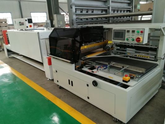 Ein guter Preis. 1200*600mm vollautomatische Maschine zur Herstellung von Gipsplatten mit Wasserkleber für PVC-Film Online