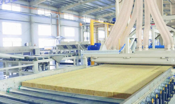 Ein guter Preis. Rock Wool Production Line with 10,000-60,000 Units Capacity High Temperature Curing and 1 Year Warranty for Mineral Wool Board Online