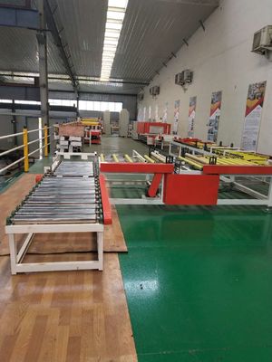 Ein guter Preis. Lamellierende Linie automatische Geschwindigkeit Gipskarton PVCs der Fertigungsstraße-15m/Min Online