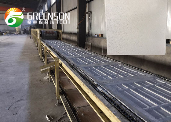 Ein guter Preis. Wirtschaftliche Art Gips-Decke deckt Produktionsmaschine für Dekorations-Material mit Ziegeln Online