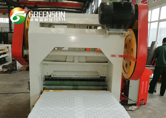Runde Loch-Blatt-Perforierungs-Maschinen-volle automatische Gips-Decken-Fliese, die Maschine herstellt