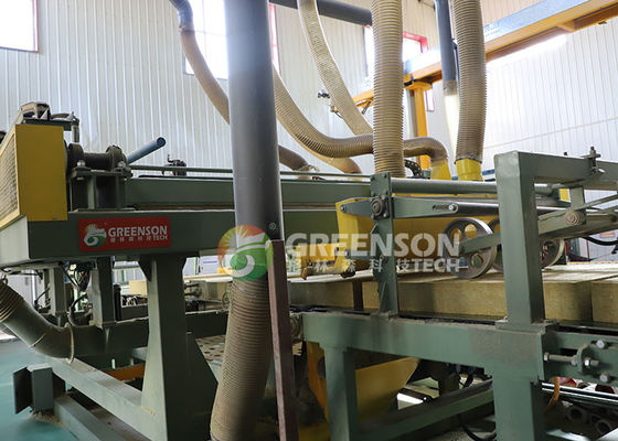 Mineralwolle Steinwollplatten Produktionslinie mit 80-200 kg/m3 Dichte