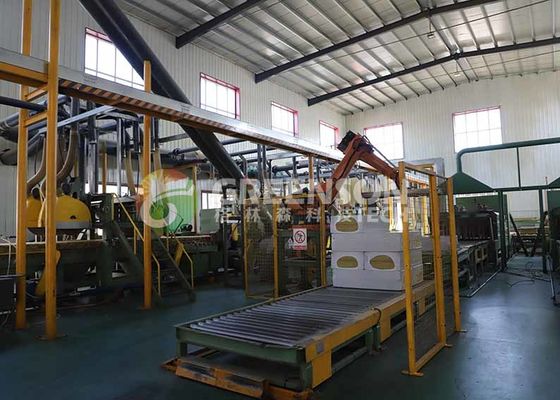 Vollautomatische Ausrüstung Mineralplatten Steinwolle Wandproduktionsanlage