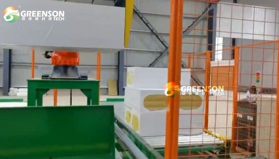 Produktionslinie für Steinwollplatten Basaltwollplattenmaschine China