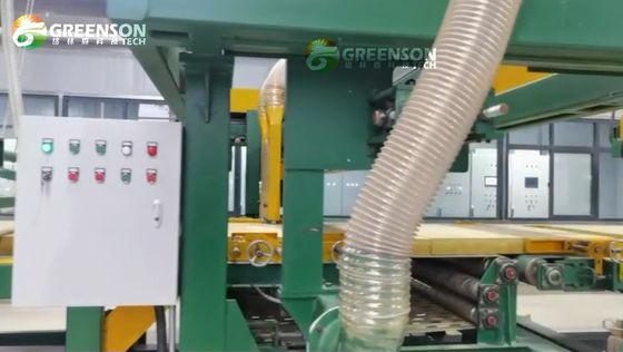 Anpassbare Mineralwollplatten-Produktionslinie für Plattenbreite 1200-2400 mm und unbegrenzte Plattenlänge