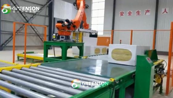 Produktionslinie für Steinwollplatten Produktionslinie für Isolationsplatten aus Mineralwolle