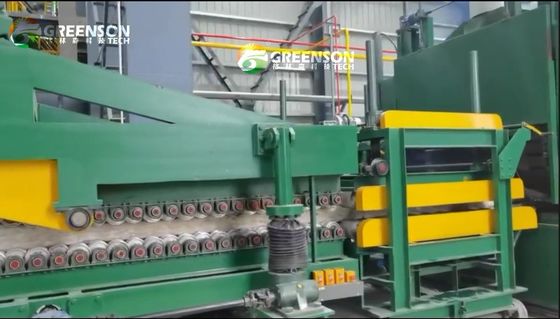 10-15 Meter pro Minute Geschwindigkeit Mineralwollplatten Produktionslinie
