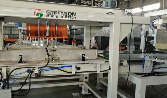 380V/50Hz Stromversorgung Steinwoll-Produktionslinie mit Warmluftzirkulation Trocknungsmethode