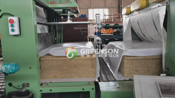 30 mm-200 mm Wandplatten-Felsenwolle-Produktionslinie mit anpassbarer Dicke