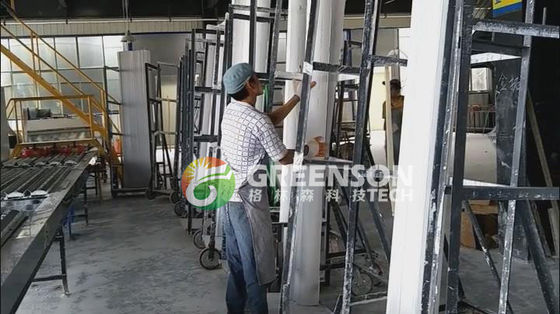 Baustoff Gips-Gips-Kornise Produktionslinie Maschinen 42-150 M für hohe Produktionskapazität
