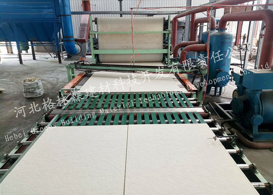 Akustische Mineralfaser-Deckenverkleidungs-Produktionsmaschine mit Drehungs-Schlüsselprojekt