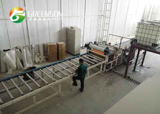 Doppelseitige Gipsplatten-PVC-Folien-Aluminiumfolien-Extrusions-Laminationsbeschichtung Maschine