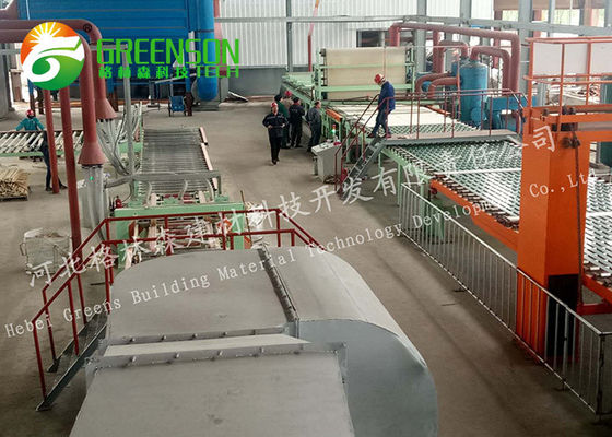 Hohe Kapazitäts-deckt Mineralfaser-Decke Fertigungsstraße 5 bis 30 Million Sqm mit Ziegeln