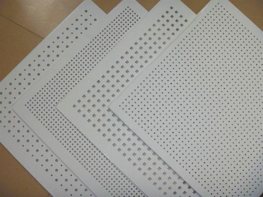Rundes/quadratisches Loch-Stanzmaschine der Decken-Dekorations-Blatt-Perforierungs-Maschinen-,