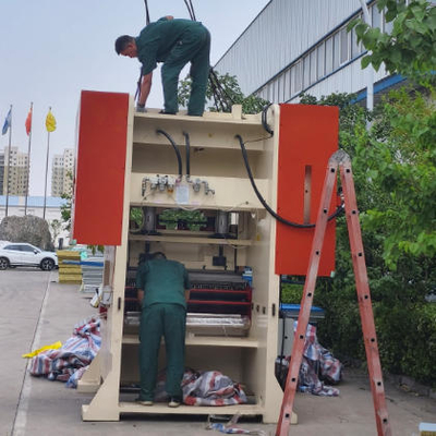 Schweigen Gips Deckenfliesen Gipsbretthydraulikpressloch -Piercing -Maschine Stanzmaschine