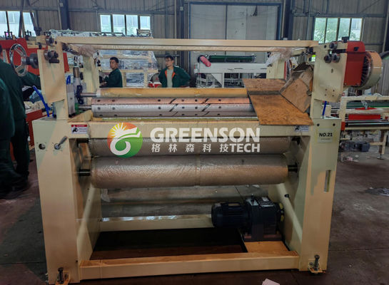 Ein guter Preis. Vollautomatische doppelseitige Gipskarton-Laminiermaschine mit 1300 mm effektiver Laminierung und SPS-System für die Produktionslinie für Deckenfliesen Online