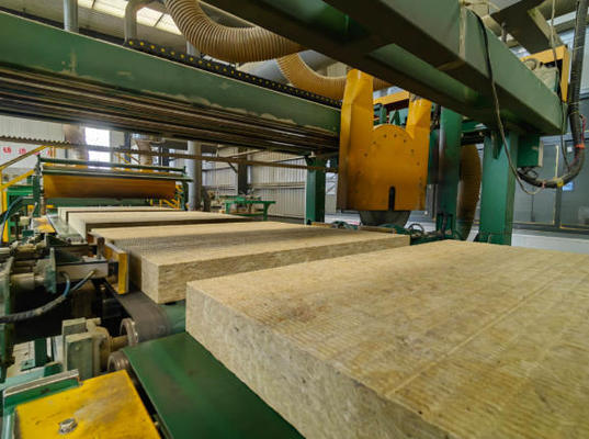 Ein guter Preis. Rock Wool Production Line with Mixing Forming and Water Cutting Processes for Mineral Wool Board Manufacturing Online