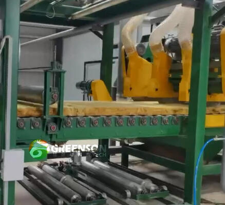 Ein guter Preis. angepasste Steinwollproduktionslinie mit PLC-Steuerung 1,2 Meter Breite und Erdgaskuppel für die Herstellung von Mineralwollplatten Online