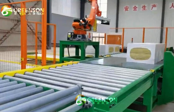 Ein guter Preis. PLC-gesteuerte Basaltfaserproduktionslinie mit 1,2 Metern Breite und unbegrenzter Plattenlänge für die Herstellung von Steinwolle Online