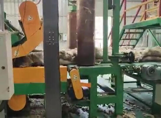 380V Steinwolle-Produktionslinie mit 40~120 Metern/min Fördergeschwindigkeit und 600mm-2400mm Breite für Mineralwolleplatten