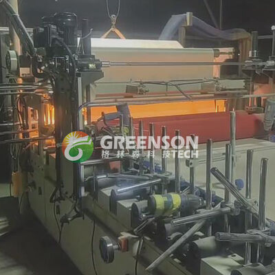 Ein guter Preis. PLC-Steuerung vollautomatische Wandplattenlaminiermaschine mit PUR-Hotmelt und Produktionsgeschwindigkeit von 5-17 m/min Online