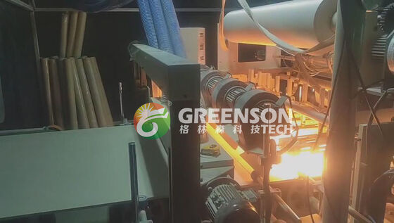 Vollautomatische PUR-Schmelzkleber-Laminiermaschine für dekorative Gipswandpaneele