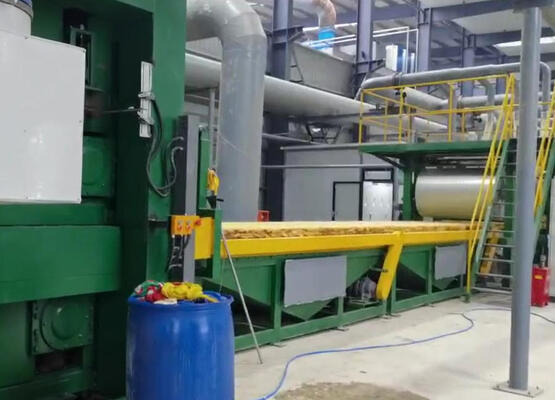 Ein guter Preis. Produktionslinie für Steinwolleplatten 600 x 1200 mm. Produktionsmaschine für Mineralwolleplatten 600 x 1200 mm online