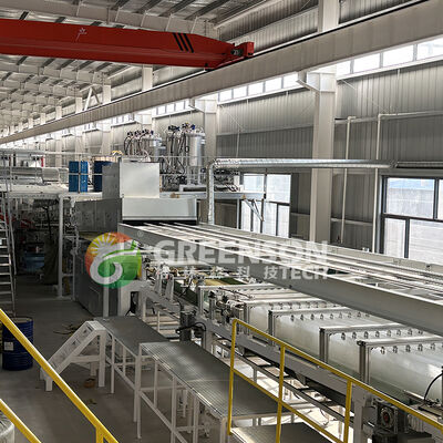 Ein guter Preis. Hocheffiziente vollautomatische Steinwolle-Sandwichplatten-Maschine für einfache Bedienung in Dach- und Wandapplikationen Online