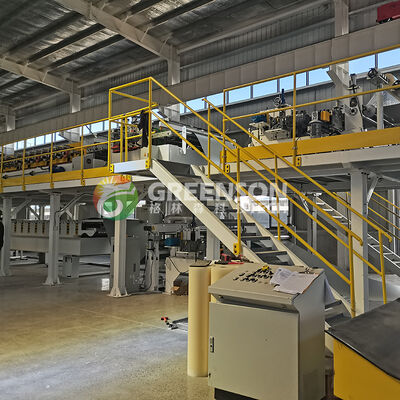 Vollautomatische Sandwichplatten-Produktionslinie für Fertighäuser mit 600-1200 mm Breite und einfacher Bedienung