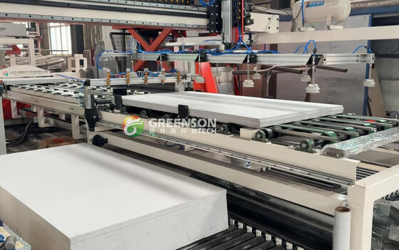 Ein guter Preis. High Efficiency Gypsum Board Cutting Machine / Gypsum Board Stand Machine Low Noise Online