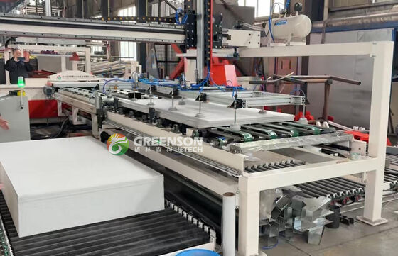 Ein guter Preis. PLC Controlled High Capacity Gypsum Board Sawing Line With Dust Free Operation Online
