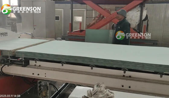 Gipskartonschrott-Stauholzschneider für Gipsfabrik