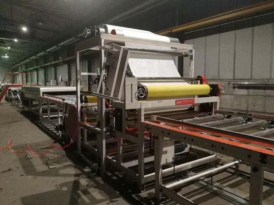 Volle automatische dekorative PVC-Film-Laminats-Brett-Maschine für mit hohem Ausschuss