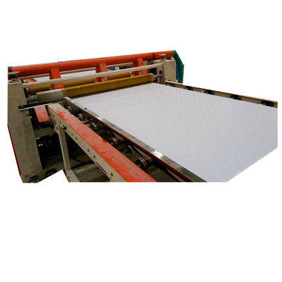 Bringen Sie Energie der Dekorations-PVC-Film-die lamellierende Maschinen-4KW unter, die einfach ist zu benützen