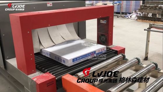 Automatische Gips-Decken-Fliesen-Verpackungsmaschine 2-6 Million Sqm-Kapazität