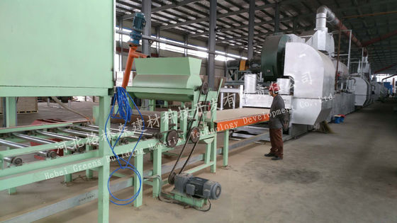 Ein guter Preis. 600x600mm Mineralfaser-Deckenplattenmaschine 2x2-Deckenfliesen-Produktionslinie Online