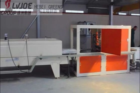 Ein guter Preis. 15 m/min Produktionsgeschwindigkeit Voll automatisierte Gipsplattenmaschine Hersteller Online