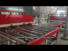 Maschine zur Herstellung von Gipsplatten mit geringer Kapazität Maschine zur Lamination von Gipsplatten